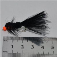 FLY1421 - Montana cone head  black orange - Str.8<br>
