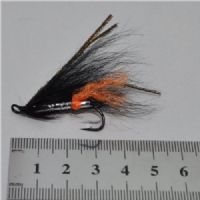 FLY1511 - Black&Silver Orange tail - Str.4<br>