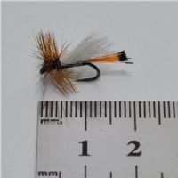 FLY2512 - Barbless Rio Grande Trude - Str.12<br>Super flue når det gælder Natslända