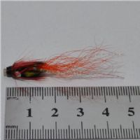 FLY3031 - Allys shrimp brass tub 25mm<br>Messing tube fra Unique flies