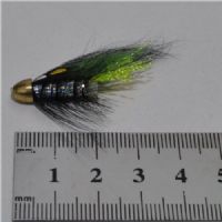 FLY3033 - Cone head Black Helmet 20mm<br>