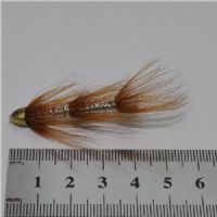 FLY3041 - Brown Bomber Silver Body 40mm.<br>