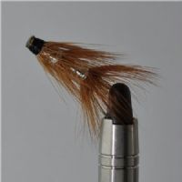 FLY3131 - Brown Bomber silver body 25mm<br>