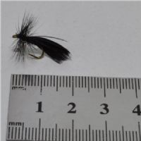 FLY3314 - Sedge Caddis Black Brown - Str.14<br>