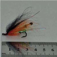 PAR0124 - Black/Orange/Yellow Sølv Body - Str.6<br>