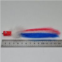 PI0524 - Copper glitter red head  - Str.2<br>EN SIKKER FLUE TIL DE STORE GEDDER