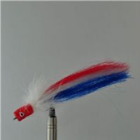 PI0524 - Copper glitter red head  - Str.2<br>EN SIKKER FLUE TIL DE STORE GEDDER