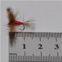 RIC0251 - Red Wulff Hair Wing - Str.16<br>
