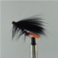 RIC0463 - Black&Silver Orange tail 35mm<br>