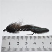 STR0112 - Black Matuka AHREX - Str.4<br><span data-mce-fragment= tomme/5cm1 tomme/5cm>Fluen til de store ørreder, specielt om natten</span>