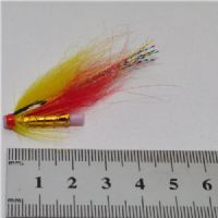 TUB0364 - Yellow /Red flash 25mm<br>