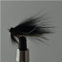 TUB0441 - Black & silver yellow  tail 10mm<br>Klar vands mønster