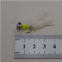 WSF031 - Dolly Foam - Farve: Chartreuse med hvid hale og skum øjn - Str. : 10