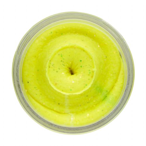 028632022771 - PowerBait med glimmer - SUNSHINE YELLOW w/liver - Solskinsgul med lever