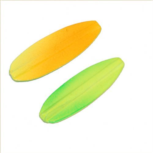 16008 - Trutta Flex Classic Slim - 8 gram - Melon (Grøn/Gul / Orange/Gul) - En nyhed indenfor individuel designet UL fiskegrej. Trutta Flex har den perfekte gang i vandet. Trutta Flex er totalt uimodståelig for de kendte sportsfisk som f.eks. regnbueørred. guldørred. Tigerørred. laks og havørred.<BR>Suveræn til Put & Take.