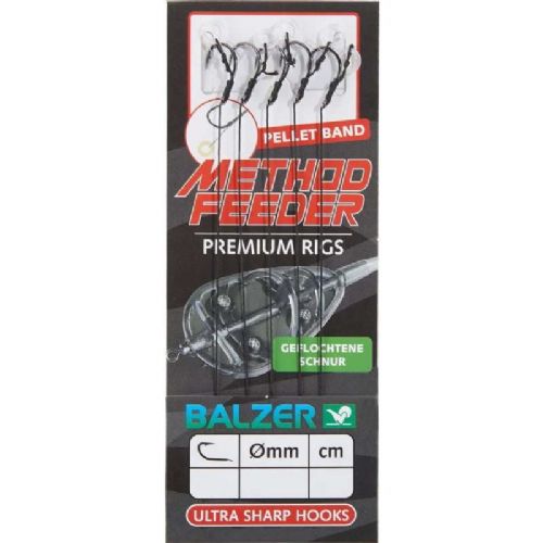 4005652001906 - Premium MF Rigs Pelletband #8/0,22mm - 10cm - 5 kroge - 145050008