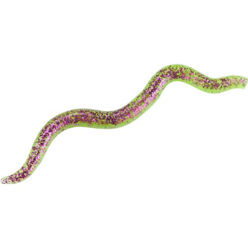 4005652007229 - Wiggle Worm - 8cm - 6 stk. - Flydende - Farve: Purple Chartreuse - 133260004