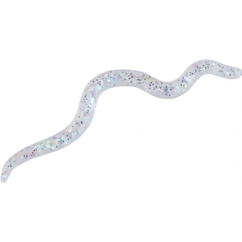 4005652007243 - Wiggle Worm - 8cm - 6 stk. - Flydende - Farve: Farve: Crystal - 133260005
