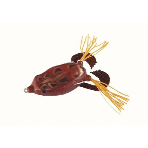 4005652148045 - Killer Frog - Længde:12cm. - Vægt:15g. - Farve:Brun - Baittype:Swimming - 001 3650 002<br>Very realistic imitation of a small frog. Swimming. With weed protection hook.