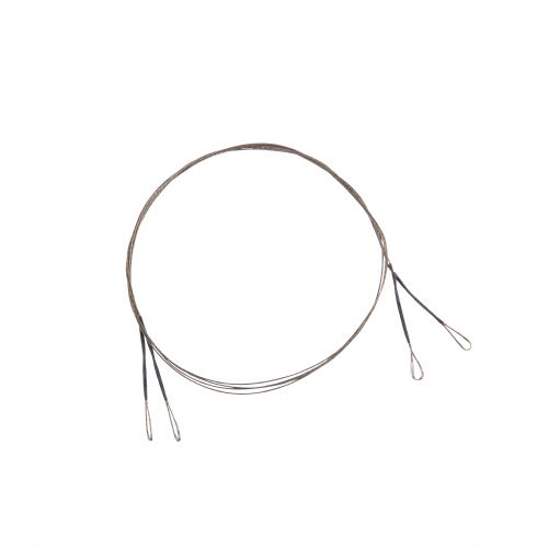 4005652152271 - 7x7 Niroflex rustfri st&aring;l rig med 2 loops - Længde:70cm. - Brudstyrke:13kg. - 001 4573 113<br>With 2 loops.