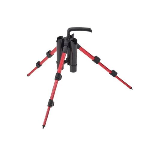 4005652161839 - Paraply stangholder - 001 6057 010<br>This telescopic rod holder can hold up to 3 rods. The special feature is that it can be folded like an umbrella. Dimensions: Minimum height: 24cm. Maximum height 49cm. Transport dimension 39cm.
