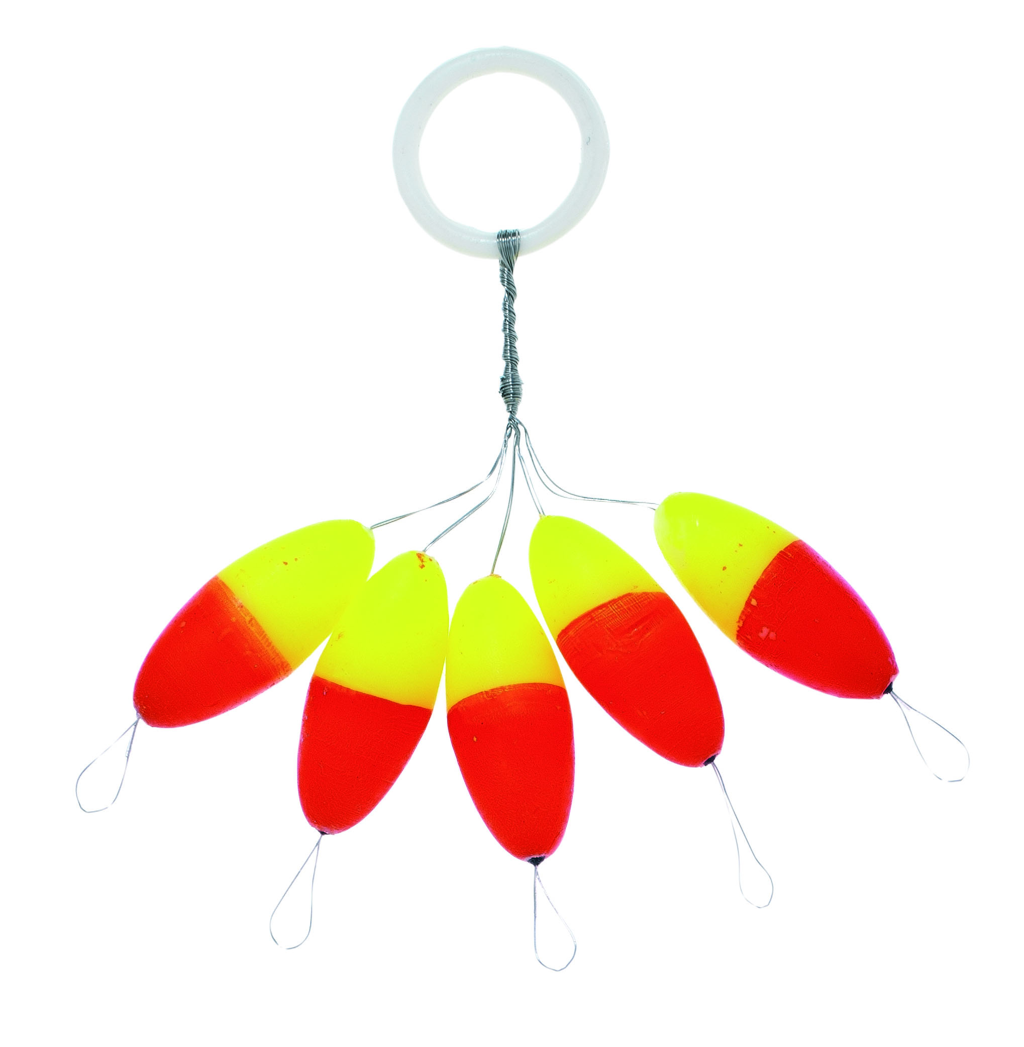 4005652203461 - Trout Attack, pilotkugler - 25mm. - Variant:Oval - 001 5883 215<br>Can be pulled onto the line and fixed like a stopper.
