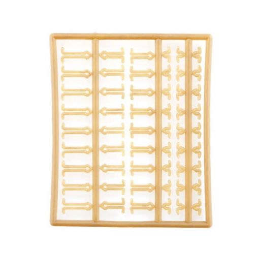 4005652802572 - Edition Carp, boilie stopper - Farve:Lysbrun - 001 6300 007<br>Stopper board with 3 different stopper lengths.