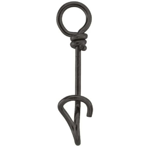 4005652811215 - Shirasu Easy Snap - Brudstyrke:35kg. - 22mm. - 001 4210 022<br>Top-class swivels and snaps. They have extra-thick wire for maximum security and a matt black surface. preventing any reflections in the water. Simply screw the hook into the eye of the bait and that’s it! The bait has very natural play. It is almost impossible to remove during play!