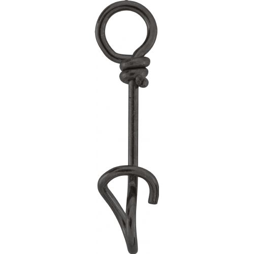 4005652811222 - Shirasu Easy Snap - Brudstyrke:45kg. - 26mm. - 001 4210 026<br>Top-class swivels and snaps. They have extra-thick wire for maximum security and a matt black surface, preventing any reflections in the water. Simply screw the hook into the eye of the bait and that’s it! The bait has very natural play. It is almost impossible to remove during play!