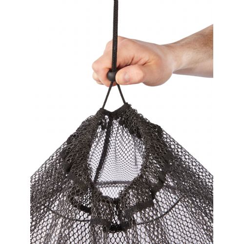 4005652818818 - Keepnet med gumminet - Længde:160cm. - 001 8220 116<br>Inexpensive keep net with rubberized net. Diameter: 50cm.