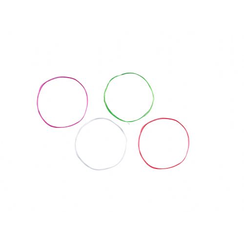 4005652836171 - Edition Sea, silketr&aring;d til hornfiske-fiskeri - Farve:R&oslash;d - 001 4736 001<br>Replace the treble hook on the spoon with a coil of thread. When it bites the pointed teeth of the garfish get caught in the threads.