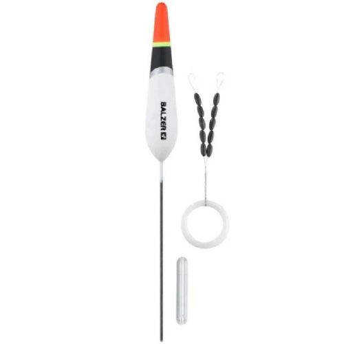 4005652839134 - Trout Attack, C. Slim Jim fl&aring;d med glaslod og gummistoppere - Vægt:4g. - 001 6090 204<br>First-class float sets consisting of high-quality trout floats with small bodies, matching glass weights, triple swivels and line stoppers.