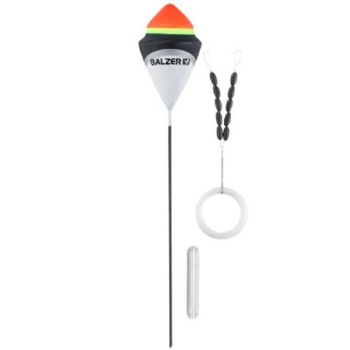 4005652839172 - Trout Attack, D. Slim Jim fl&aring;d med glaslod og gummistoppere - Vægt:4g. - 001 6090 304<br>First-class float sets consisting of high-quality trout floats with small bodies, matching glass weights, triple swivels and line stoppers.