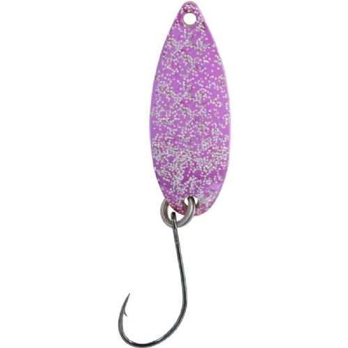 4005652845654 - Metallica ICE Spoon - 27mm. - Vægt:2g. - Farve:Pink/gul - 001 6098 203<br>Our new spoons with a triple appeal. Copious particles that look like small scales glitter on the anodised upper surface. The colour contrast is then found on the reverse. Incredibly successful!