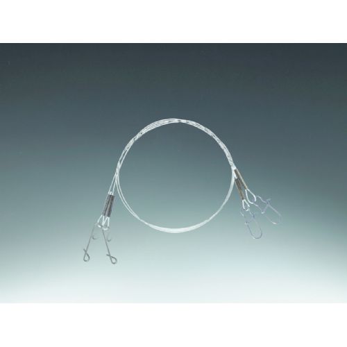 4005652854700 - Shirasu fluorocarbon forfang, No-Knot - Længde:50cm. - Brudstyrke:39kg. - 001 6169 100<br>Pre-tied predatory fish leaders made of fluorocarbon. There are 3 diameters, we recommend: 0.25mm for perch, 0.50mm for zander, 1.00mm for pike.