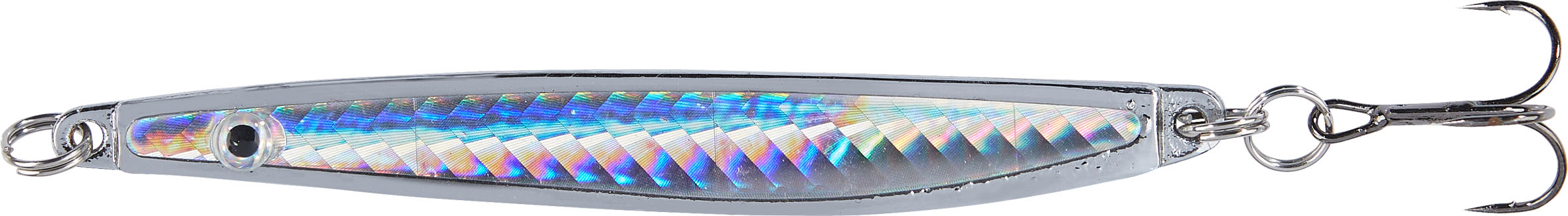 4005652855523 - Colonel Z havørred spoon, UV - 9mm. - Vægt:18g. - Farve:Sølv reflex - 001 3365 018<br>Excellent seatrout lures made of zinc-alloy in attractive colours. Needle-sharp treble hooks with double split ring minimises the drop-out rate.