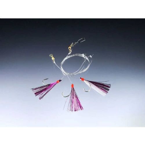 4005652855783 - Edition Sea, makrelforfang - Længde:180cm. - Farve:Pink - 001 4737 002<br>Mackerel leader pink, 1.80m, 0.40/0.60 fletline, hook size 1