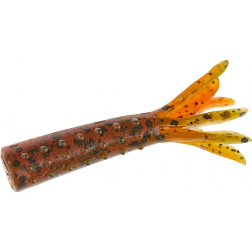 4005652861678 - Shirasu Street Hairy Tubes - 40mm. - Vægt:0.8g. - Farve:Green Pumpkin/Amber Red - Baittype:Flydende - Smag/duft:Bl&aelig;ksprutte - 001 3450 302<br>Tubes can make all the difference on tough days. The fine fringes play seductively even with the slightest movement of the rod. This lure is floating and therefore ideal for drop shot and ned rigs. Exactly suitable for our Stand Up Jigheads! With squid flavor.