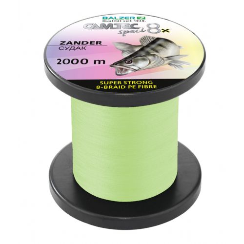 4005652869612 - Camtec Speci 8x - Limegrøn - 0,14mm - 9,5 kg - 2000 meter - 120640014