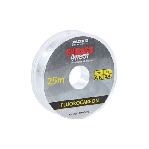 4005652869742 - Shirasu Fluorocarbon line - 25m - 0,25mm - 5,1kg - 01 20900 025