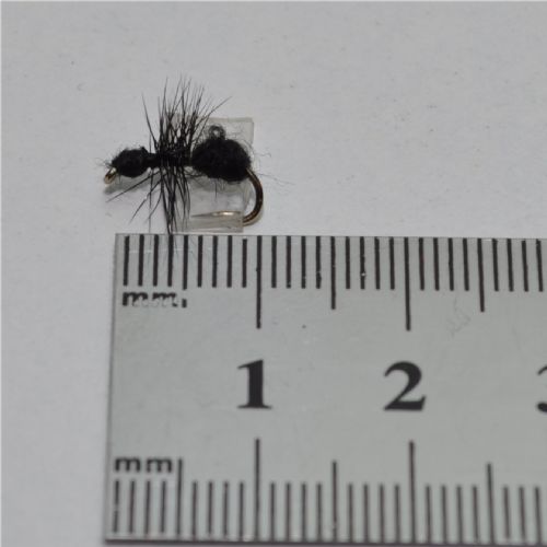 DRY0663 - Black Ant Hackle - Str.14<br>