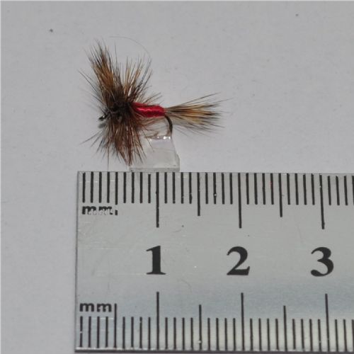 DRY1224 - Red Wulff Hair wing - Str.18<br>