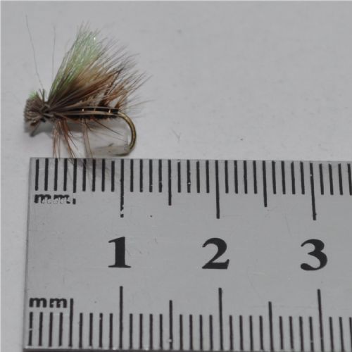 DRY1351 - Elkhair Caddis High Viz - Str.14<br>