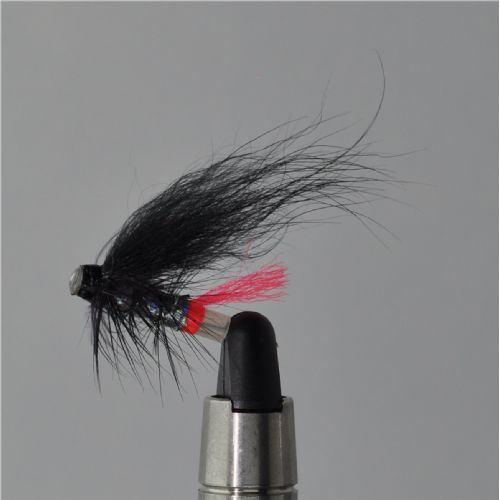 FLY1014 - Black&Silver pink tail 20mm<br>