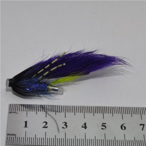 FLY1025 - Purple Rain rubber leg 30 mm<br>