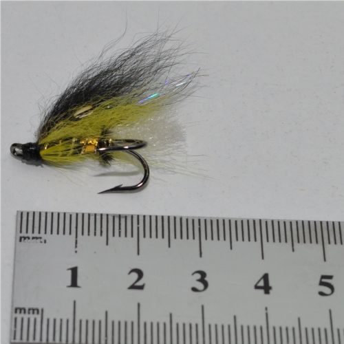 FLY1224 - Black&Yellow gold body real JC - Str.6<br>