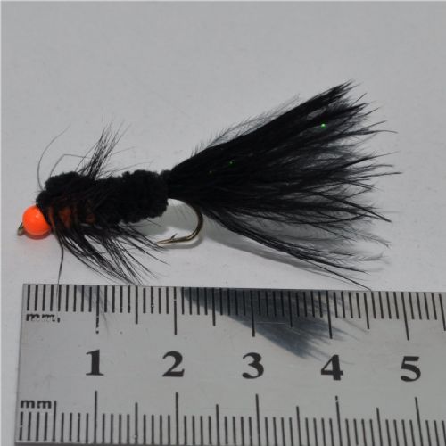 FLY1421 - Montana cone head  black orange - Str.8<br>