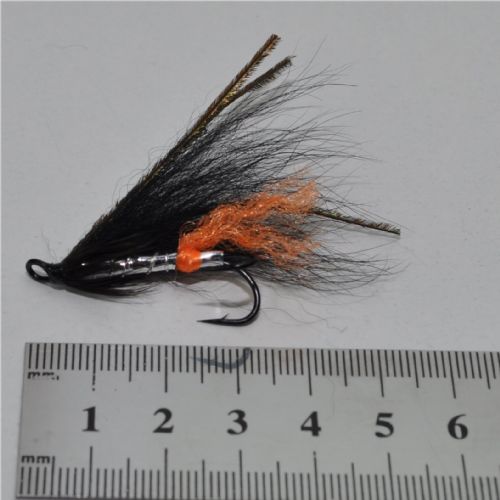 FLY1511 - Black&Silver Orange tail - Str.4<br>