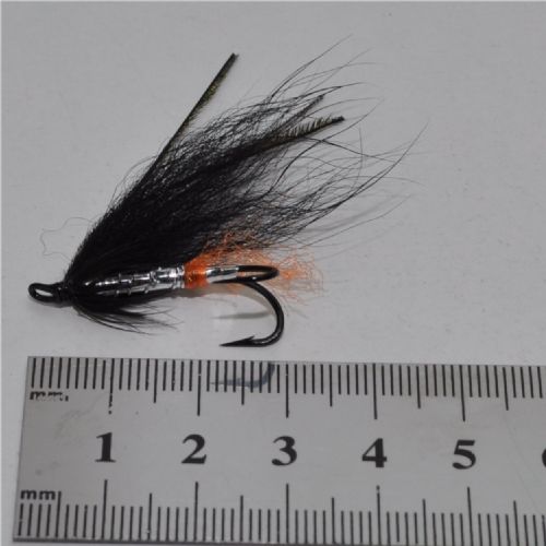 FLY1512 - Black&Silver Orange tail - Str.6<br>