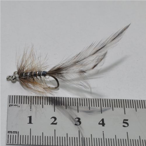 FLY1621 - Long tail Slagter SLW krog - Str.6<br>Slagter variant bundet på saltvands krog